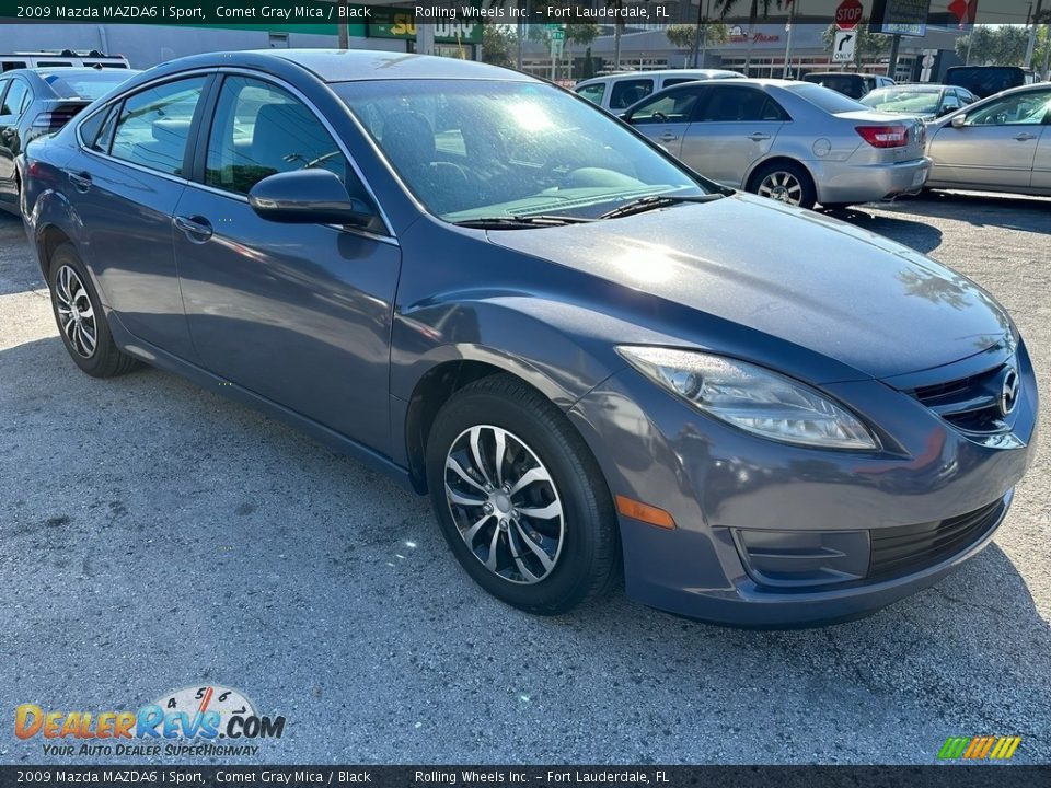 2009 Mazda MAZDA6 i Sport Comet Gray Mica / Black Photo #1