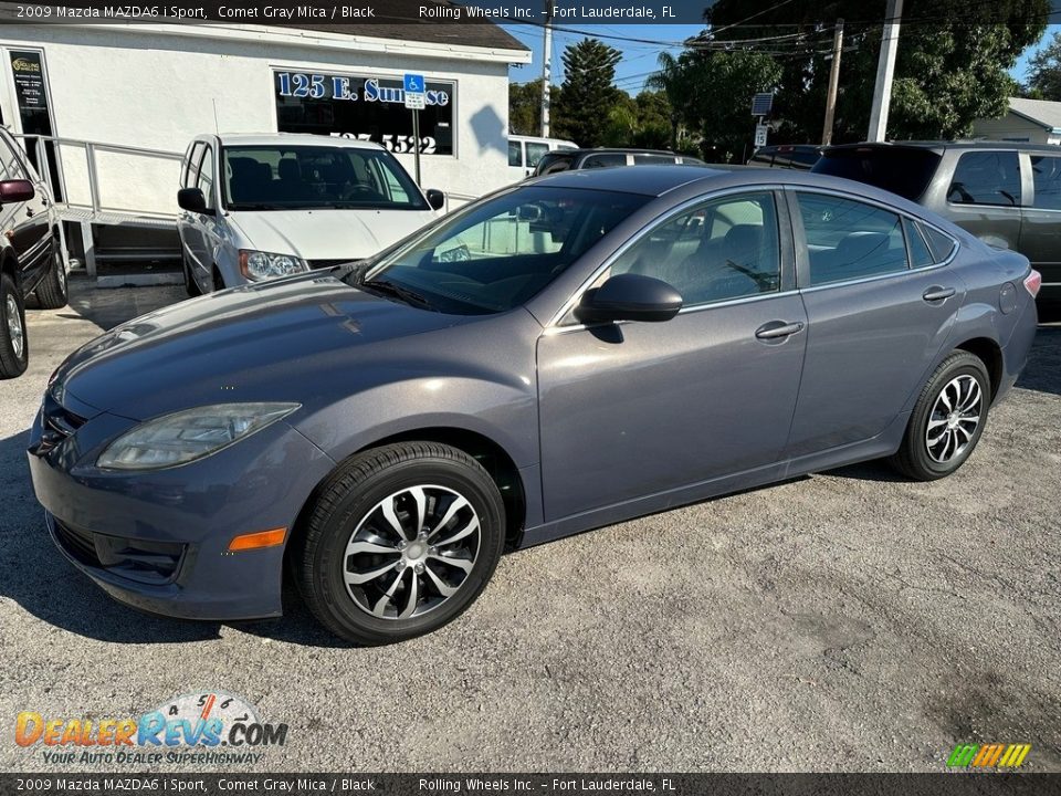 2009 Mazda MAZDA6 i Sport Comet Gray Mica / Black Photo #2