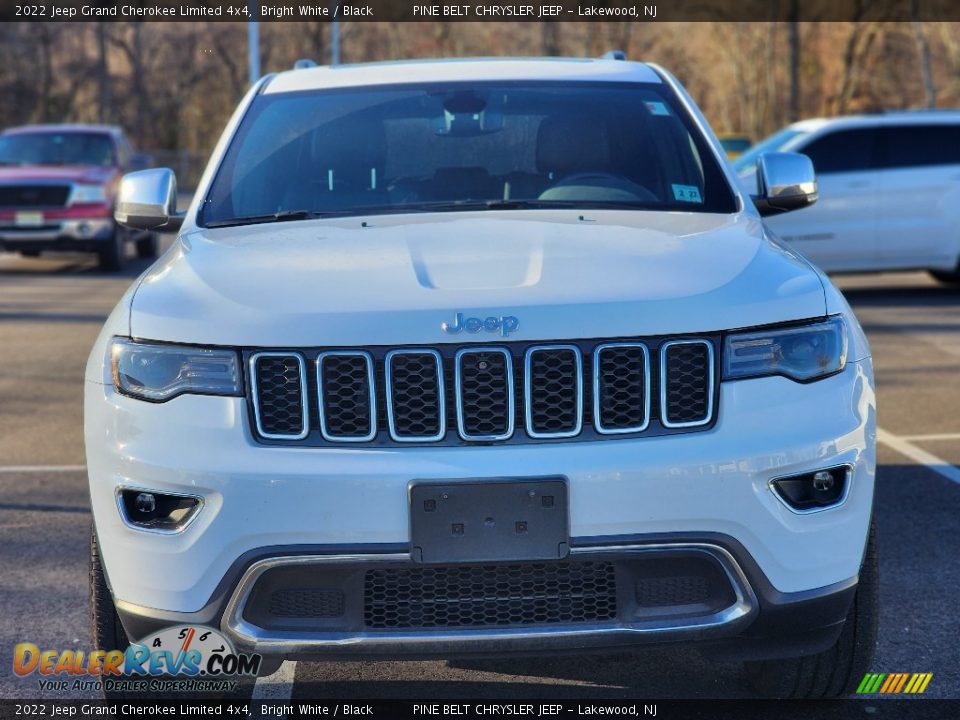 2022 Jeep Grand Cherokee Limited 4x4 Bright White / Black Photo #2