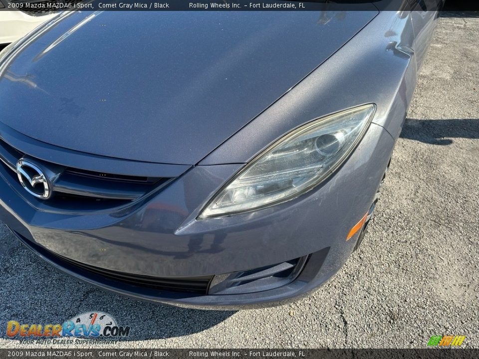 2009 Mazda MAZDA6 i Sport Comet Gray Mica / Black Photo #4