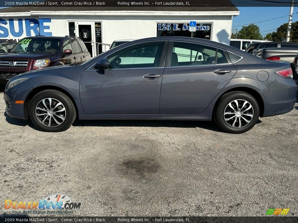 2009 Mazda MAZDA6 i Sport Comet Gray Mica / Black Photo #5