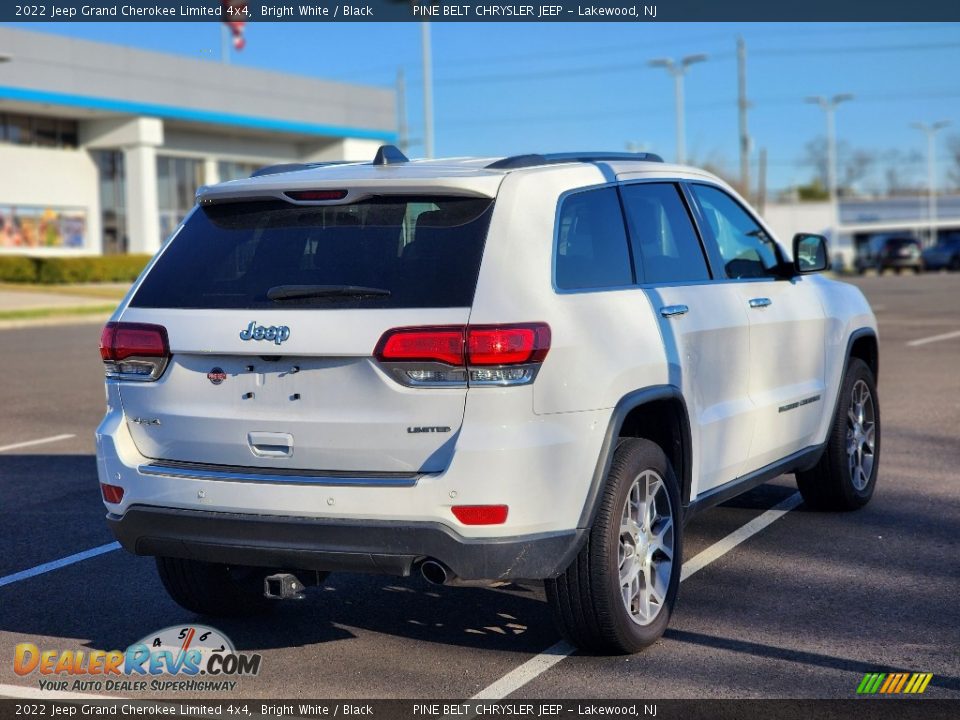 2022 Jeep Grand Cherokee Limited 4x4 Bright White / Black Photo #7