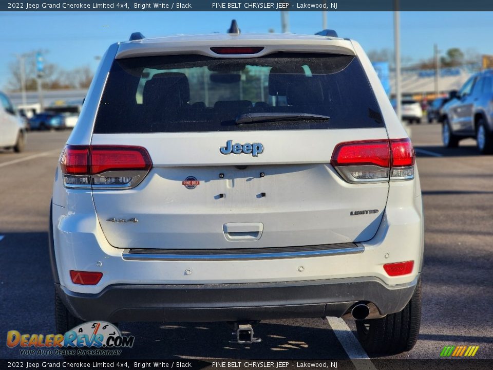 2022 Jeep Grand Cherokee Limited 4x4 Bright White / Black Photo #8