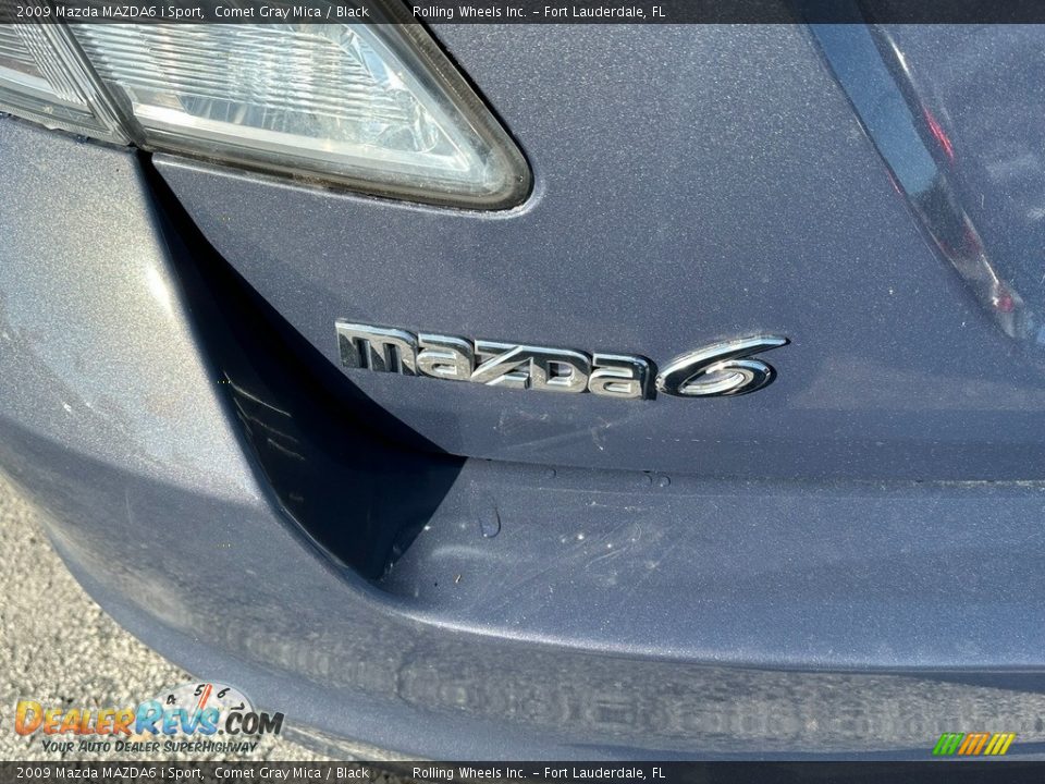 2009 Mazda MAZDA6 i Sport Comet Gray Mica / Black Photo #9
