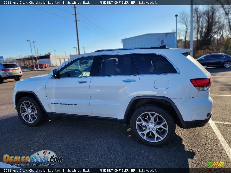 2022 Jeep Grand Cherokee Limited 4x4 Bright White / Black Photo #10