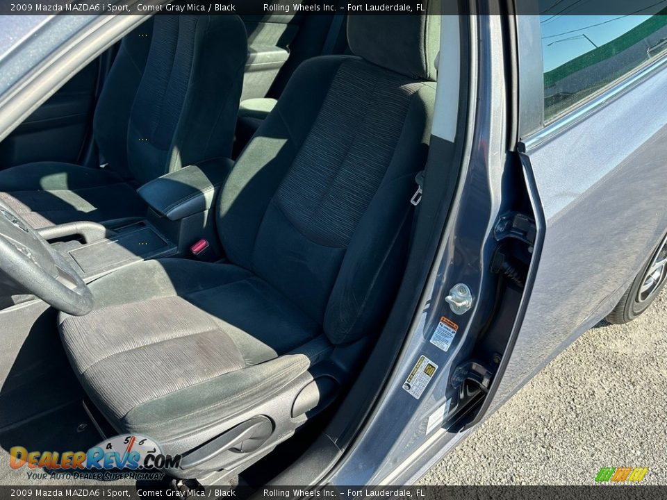 2009 Mazda MAZDA6 i Sport Comet Gray Mica / Black Photo #11