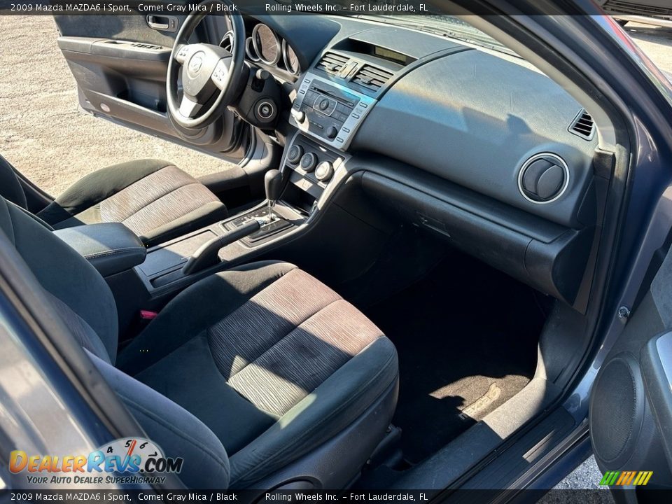 2009 Mazda MAZDA6 i Sport Comet Gray Mica / Black Photo #12
