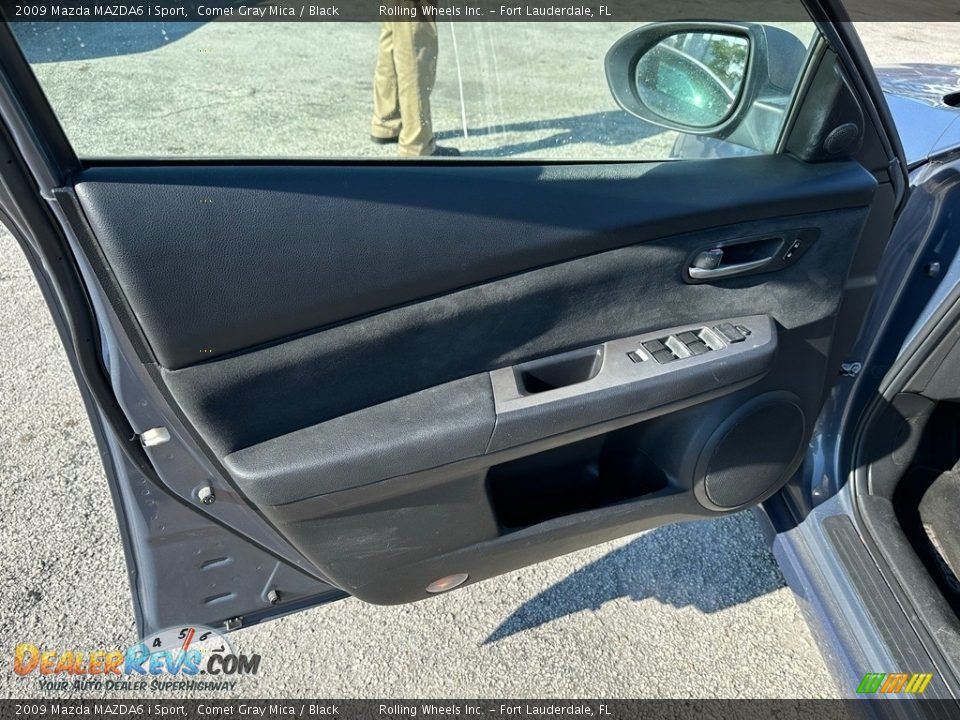 2009 Mazda MAZDA6 i Sport Comet Gray Mica / Black Photo #14