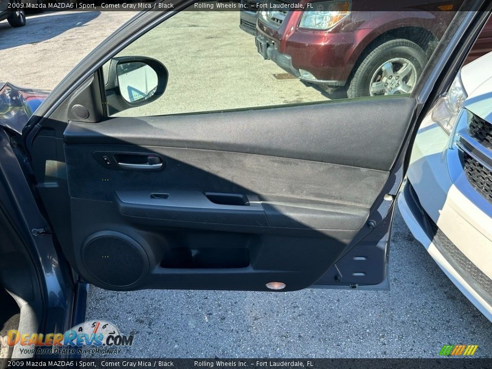 2009 Mazda MAZDA6 i Sport Comet Gray Mica / Black Photo #15