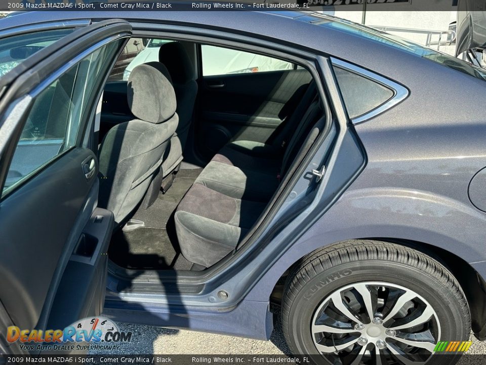 2009 Mazda MAZDA6 i Sport Comet Gray Mica / Black Photo #16