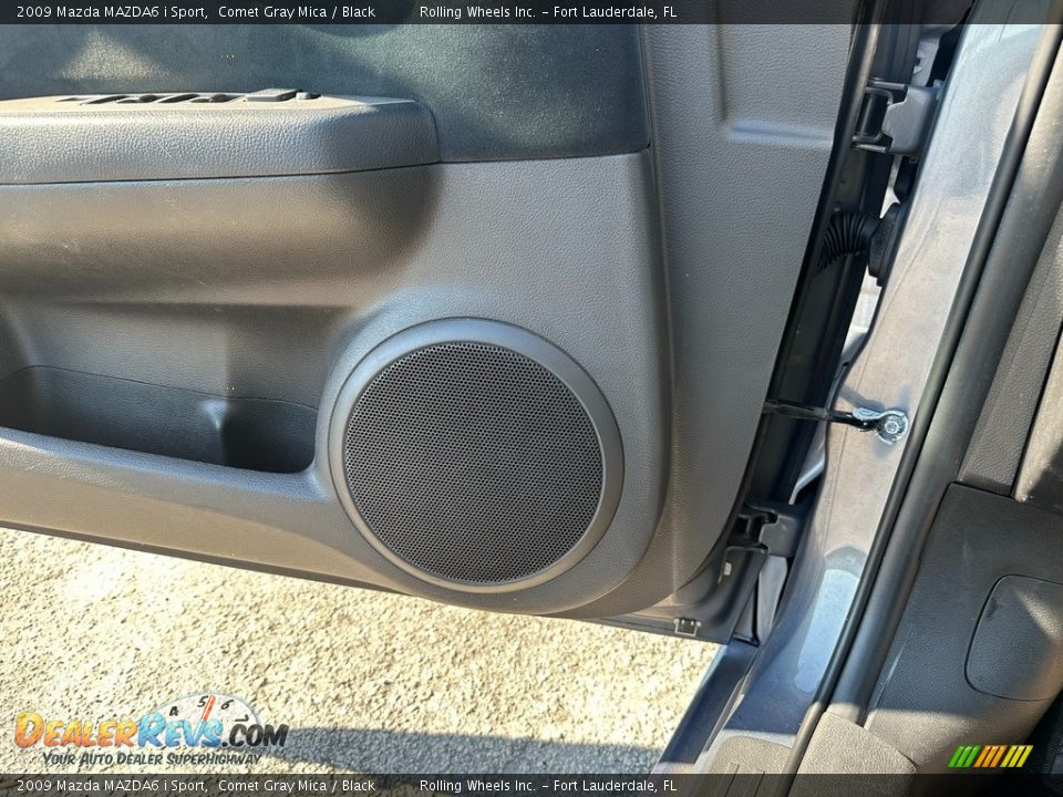 2009 Mazda MAZDA6 i Sport Comet Gray Mica / Black Photo #17