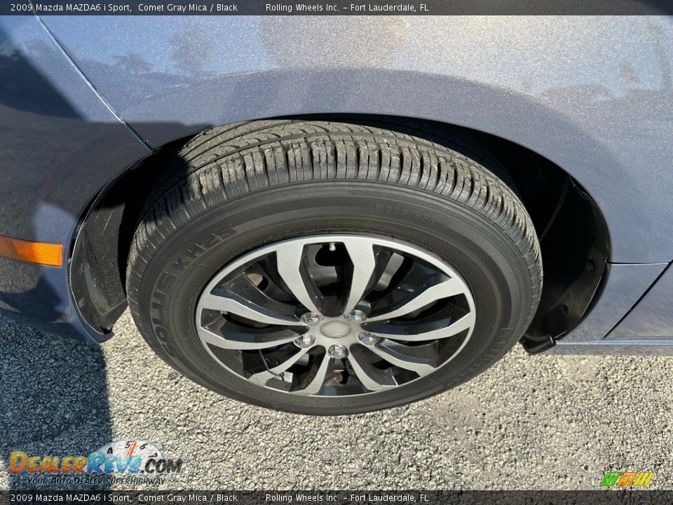2009 Mazda MAZDA6 i Sport Comet Gray Mica / Black Photo #23