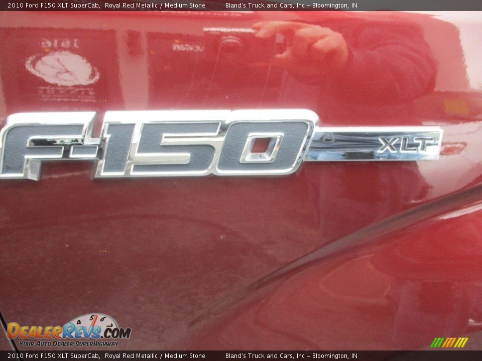 2010 Ford F150 XLT SuperCab Royal Red Metallic / Medium Stone Photo #28