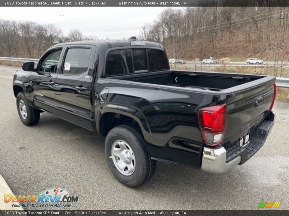 Black 2023 Toyota Tacoma SR5 Double Cab Photo #2