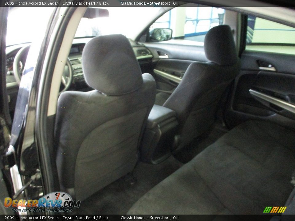 2009 Honda Accord EX Sedan Crystal Black Pearl / Black Photo #24