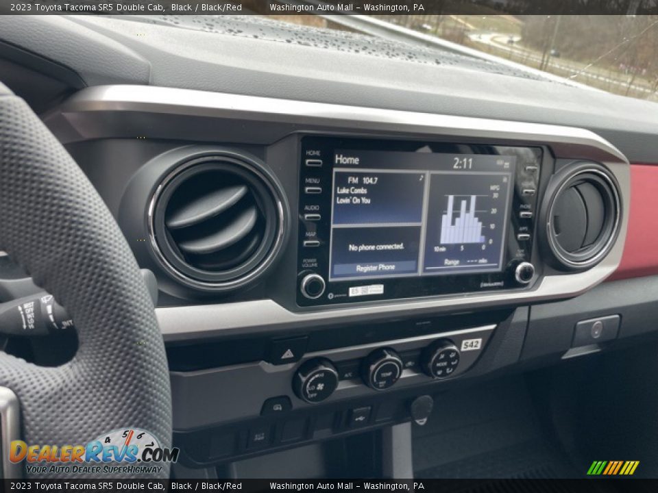 Controls of 2023 Toyota Tacoma SR5 Double Cab Photo #5