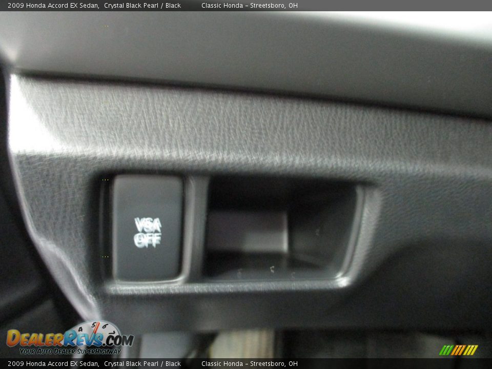 2009 Honda Accord EX Sedan Crystal Black Pearl / Black Photo #29