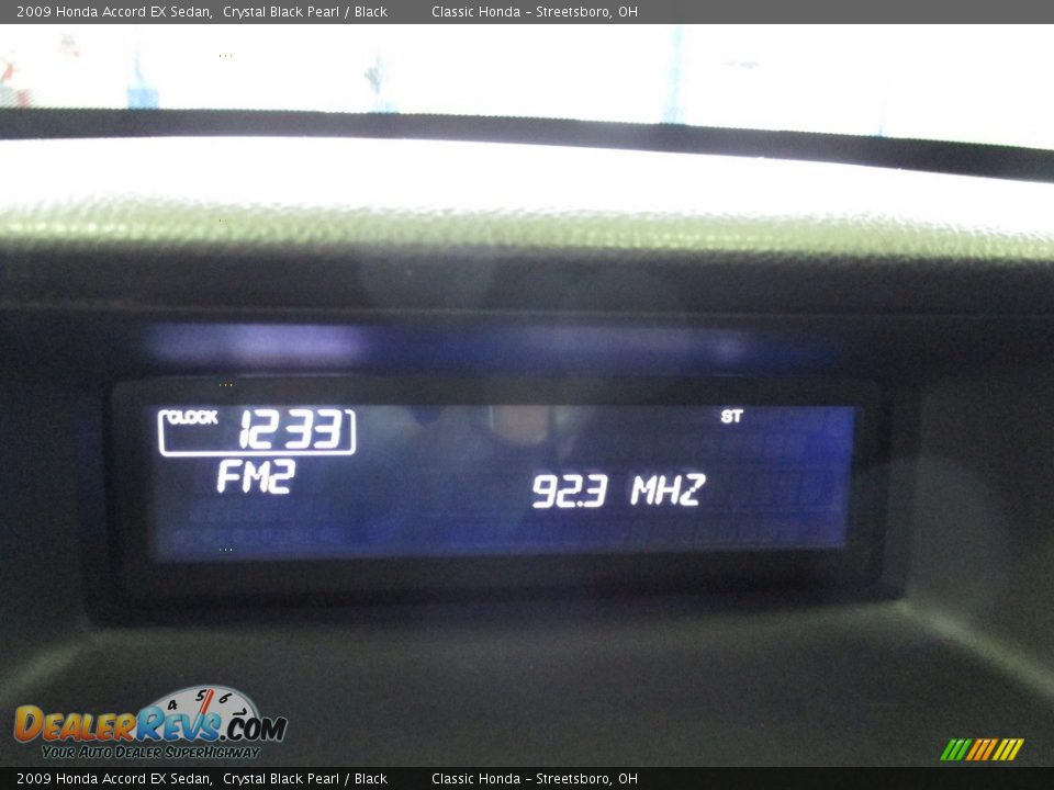 2009 Honda Accord EX Sedan Crystal Black Pearl / Black Photo #34