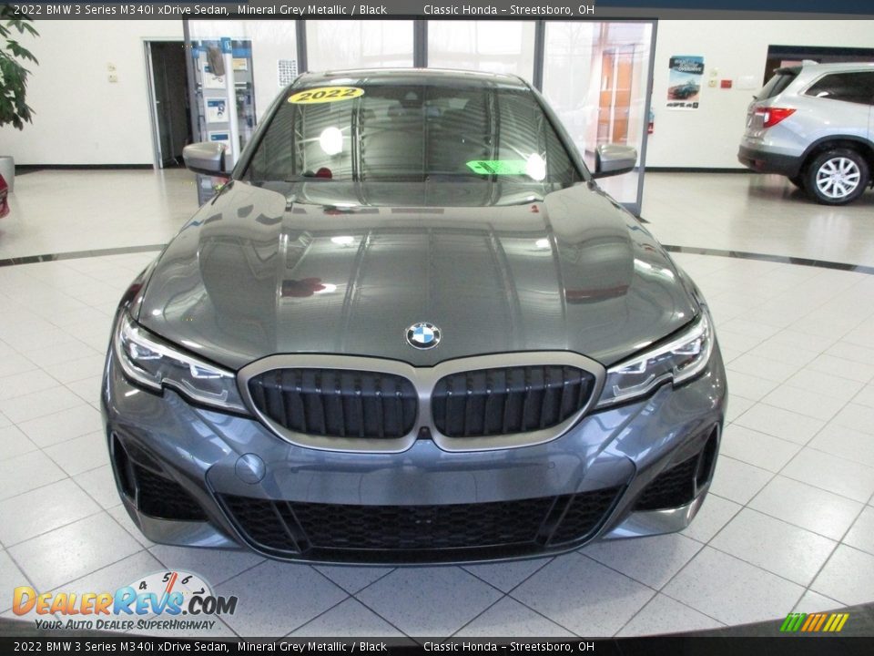 2022 BMW 3 Series M340i xDrive Sedan Mineral Grey Metallic / Black Photo #2