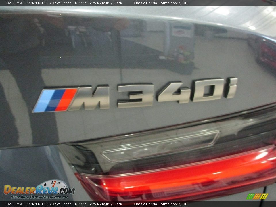 2022 BMW 3 Series M340i xDrive Sedan Mineral Grey Metallic / Black Photo #9