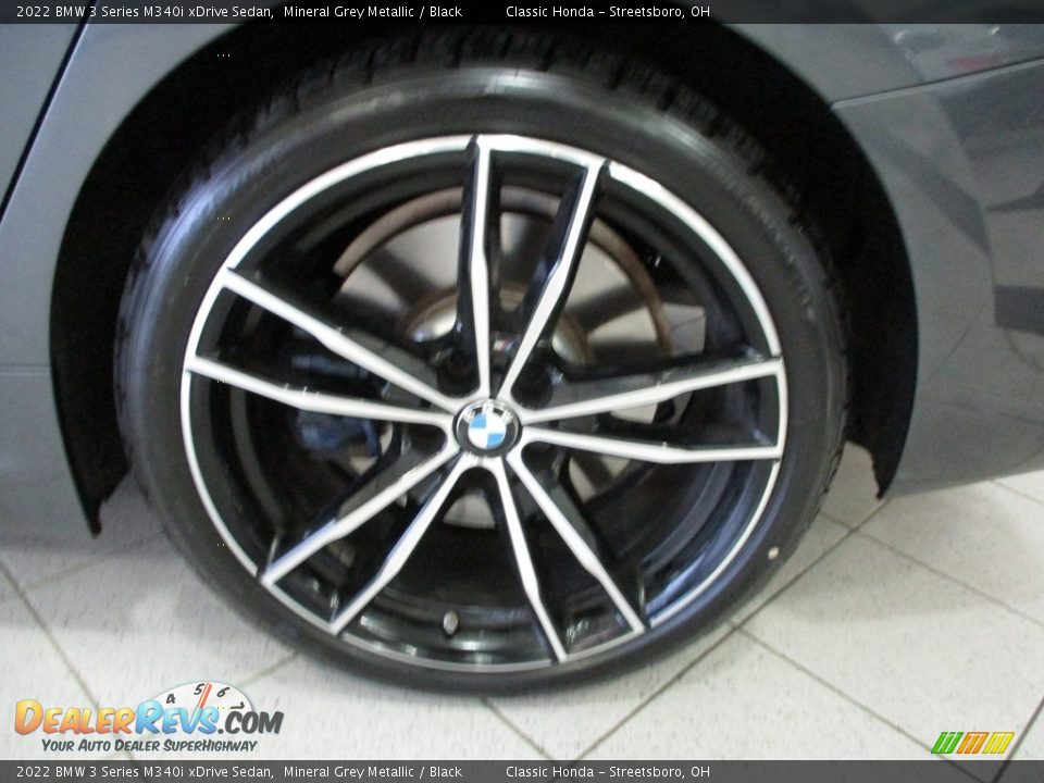 2022 BMW 3 Series M340i xDrive Sedan Mineral Grey Metallic / Black Photo #12