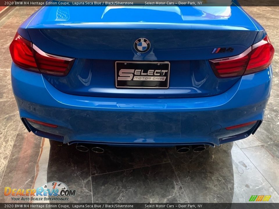 2020 BMW M4 Heritage Edition Coupe Laguna Seca Blue / Black/Silverstone Photo #5