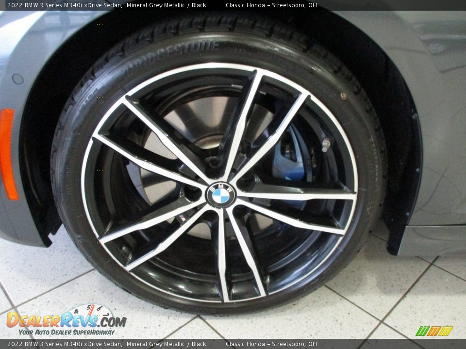 2022 BMW 3 Series M340i xDrive Sedan Mineral Grey Metallic / Black Photo #13
