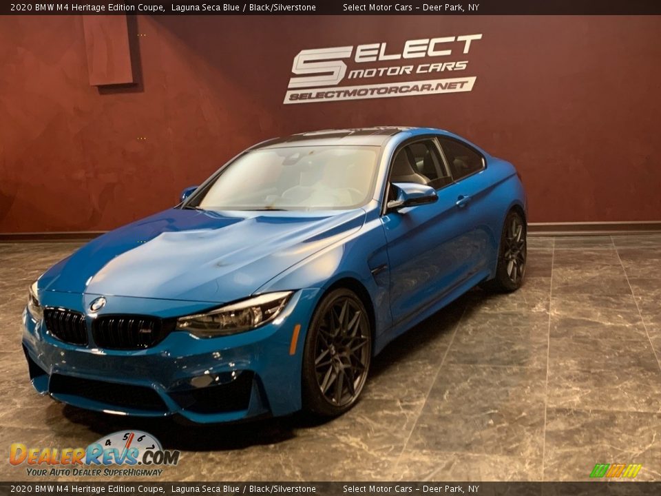 2020 BMW M4 Heritage Edition Coupe Laguna Seca Blue / Black/Silverstone Photo #6