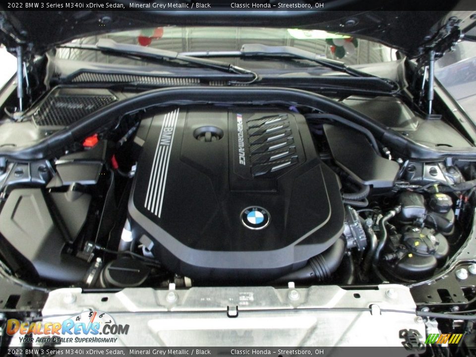 2022 BMW 3 Series M340i xDrive Sedan Mineral Grey Metallic / Black Photo #14