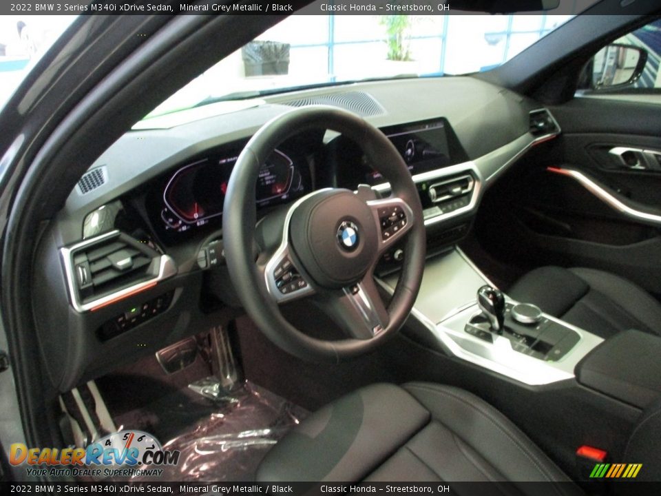 2022 BMW 3 Series M340i xDrive Sedan Mineral Grey Metallic / Black Photo #27