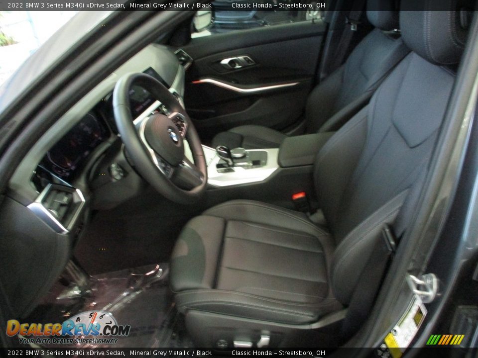 2022 BMW 3 Series M340i xDrive Sedan Mineral Grey Metallic / Black Photo #28