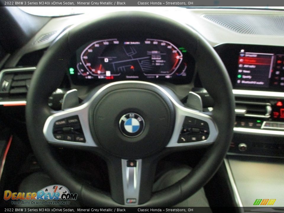 2022 BMW 3 Series M340i xDrive Sedan Mineral Grey Metallic / Black Photo #30