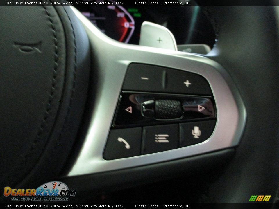 2022 BMW 3 Series M340i xDrive Sedan Mineral Grey Metallic / Black Photo #32
