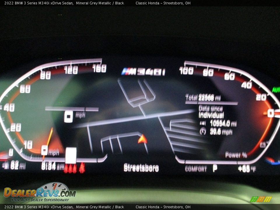 2022 BMW 3 Series M340i xDrive Sedan Mineral Grey Metallic / Black Photo #33