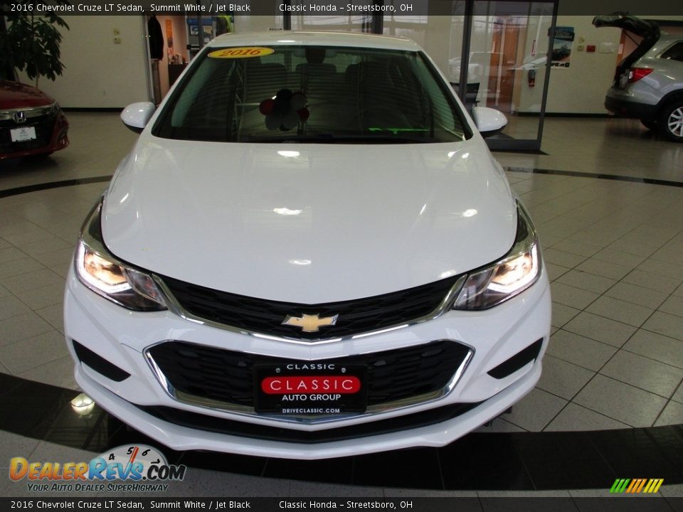 2016 Chevrolet Cruze LT Sedan Summit White / Jet Black Photo #2