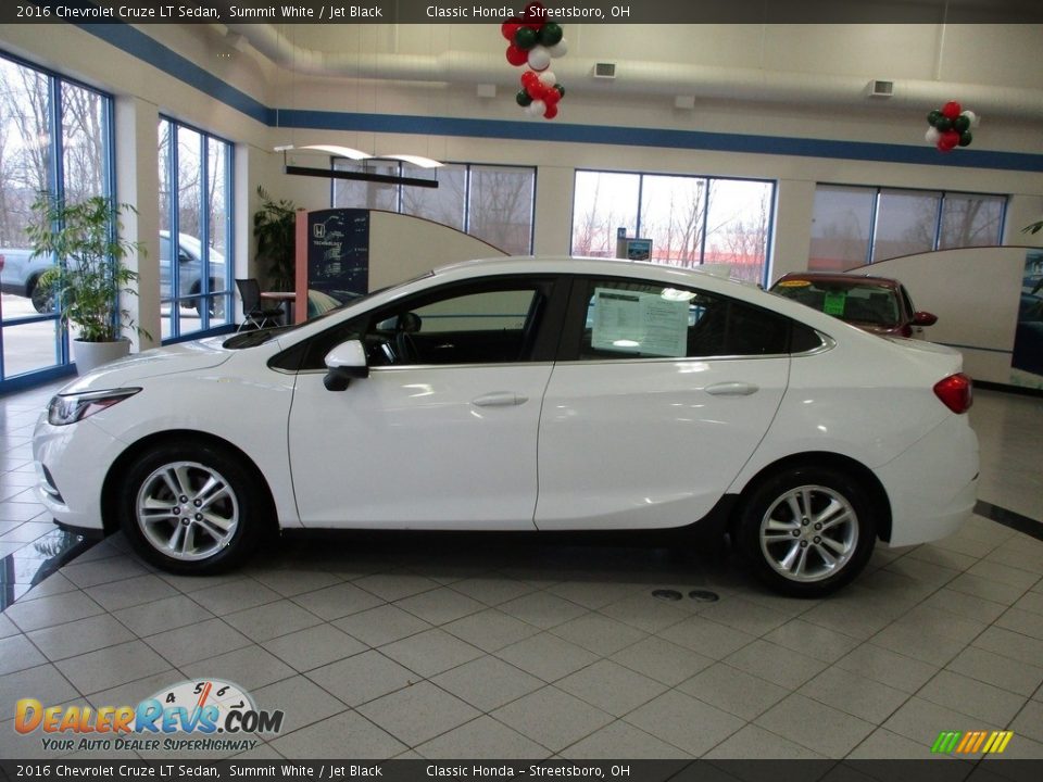 2016 Chevrolet Cruze LT Sedan Summit White / Jet Black Photo #10