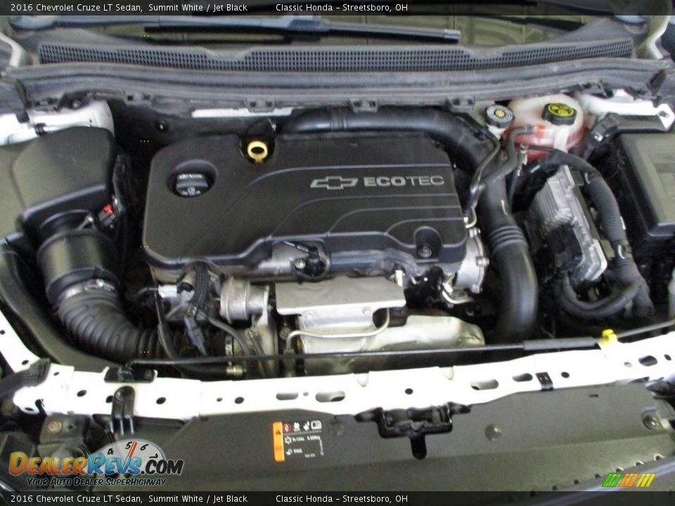 2016 Chevrolet Cruze LT Sedan Summit White / Jet Black Photo #13