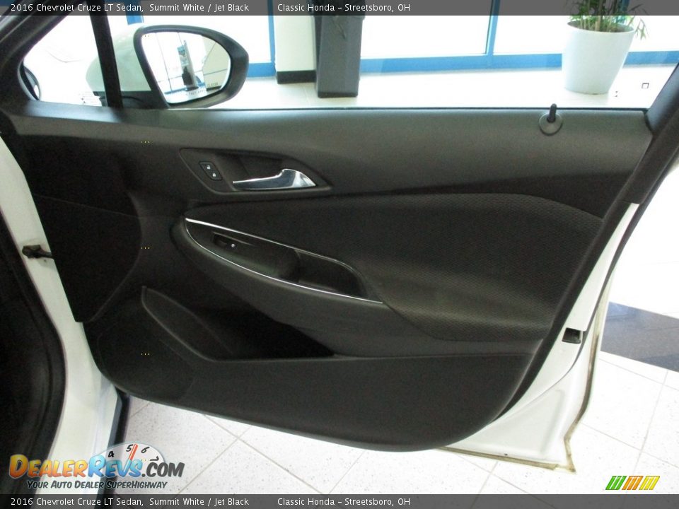 2016 Chevrolet Cruze LT Sedan Summit White / Jet Black Photo #14