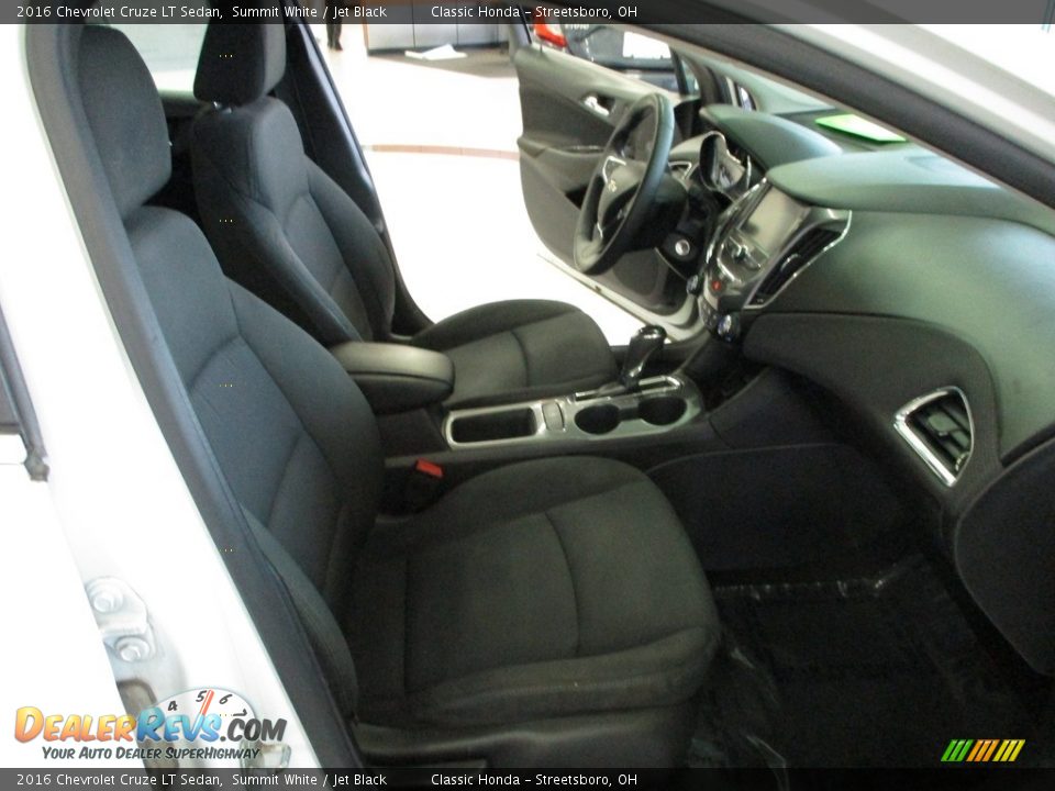 2016 Chevrolet Cruze LT Sedan Summit White / Jet Black Photo #16