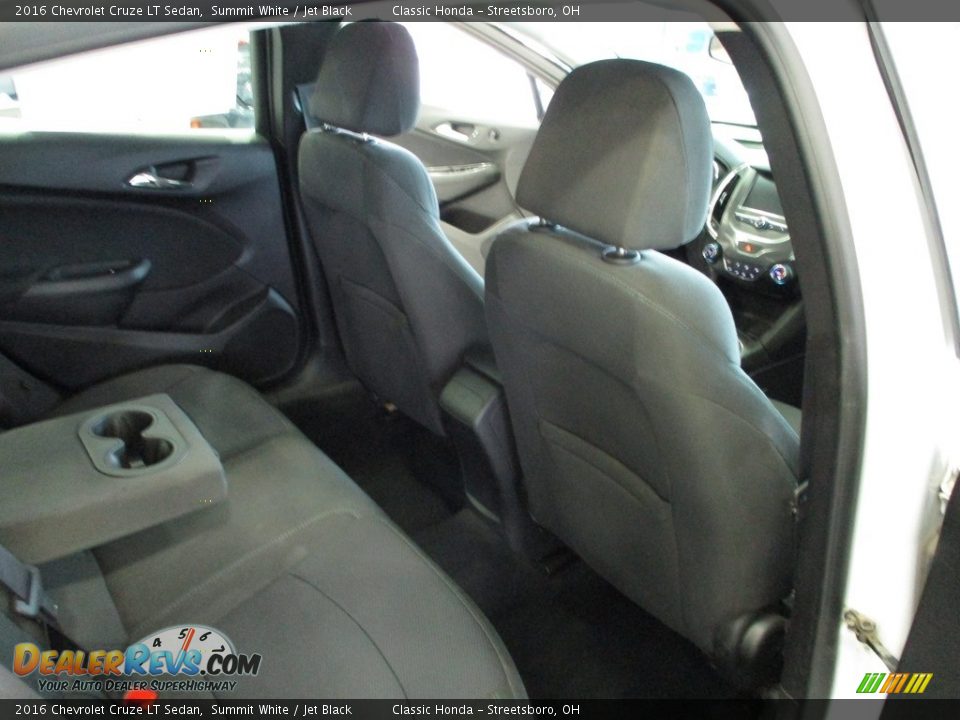 2016 Chevrolet Cruze LT Sedan Summit White / Jet Black Photo #18