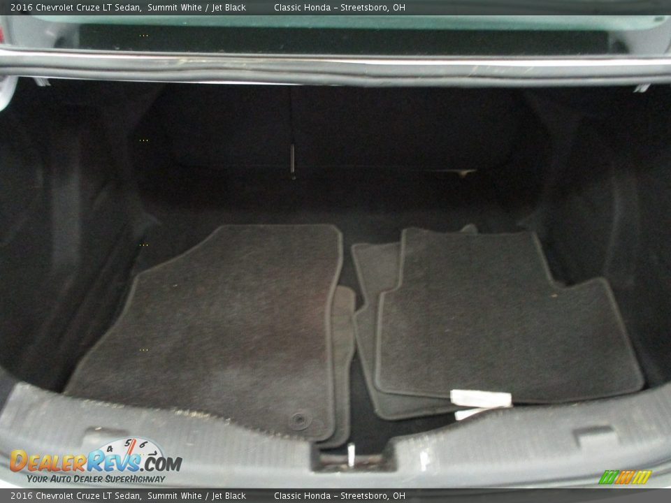 2016 Chevrolet Cruze LT Sedan Summit White / Jet Black Photo #20