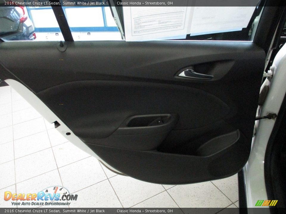 2016 Chevrolet Cruze LT Sedan Summit White / Jet Black Photo #22