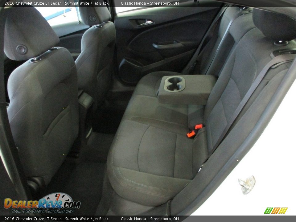 2016 Chevrolet Cruze LT Sedan Summit White / Jet Black Photo #24