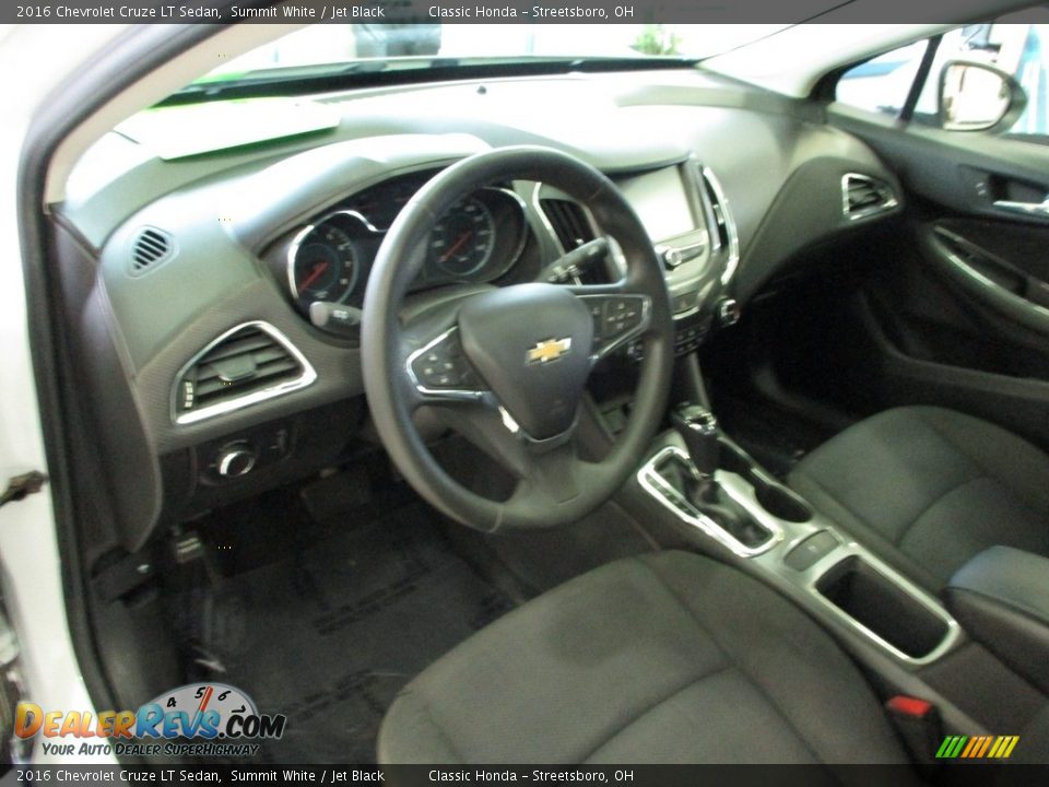 2016 Chevrolet Cruze LT Sedan Summit White / Jet Black Photo #26