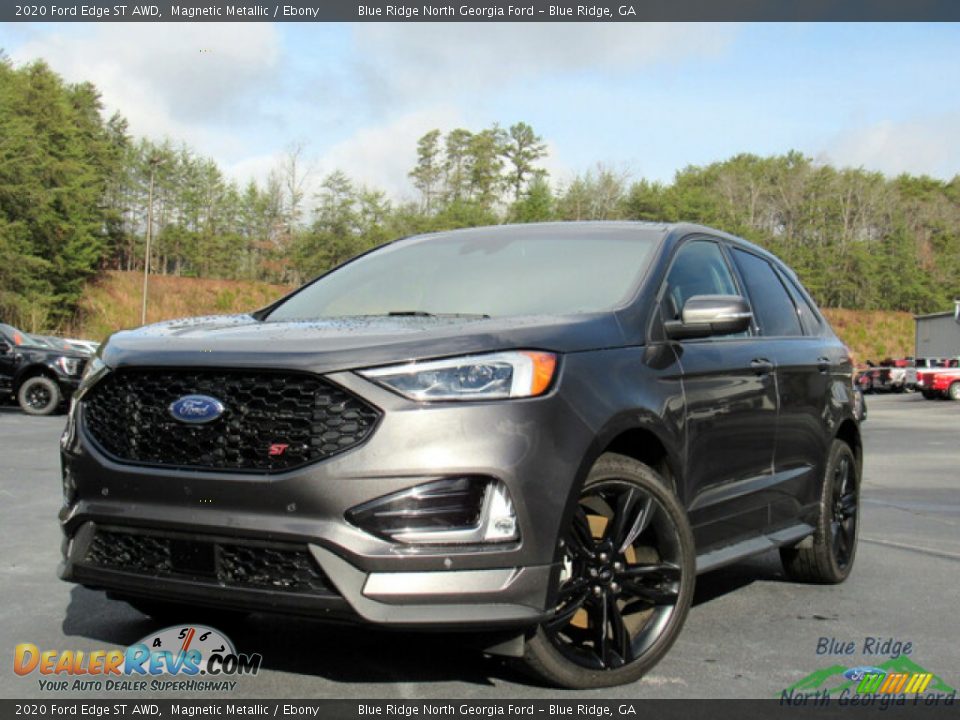 2020 Ford Edge ST AWD Magnetic Metallic / Ebony Photo #1