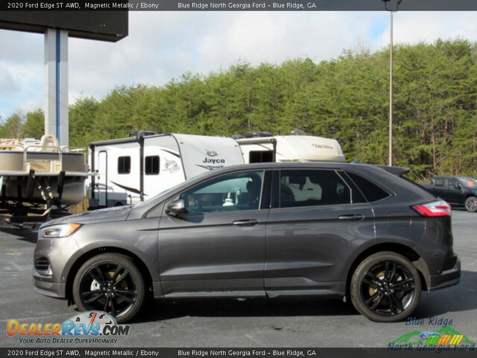 2020 Ford Edge ST AWD Magnetic Metallic / Ebony Photo #2