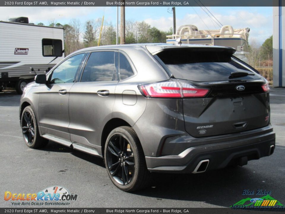 2020 Ford Edge ST AWD Magnetic Metallic / Ebony Photo #3