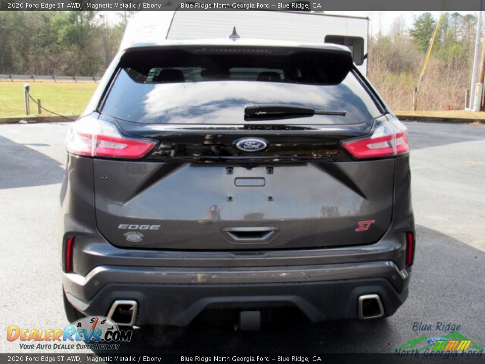 2020 Ford Edge ST AWD Magnetic Metallic / Ebony Photo #4