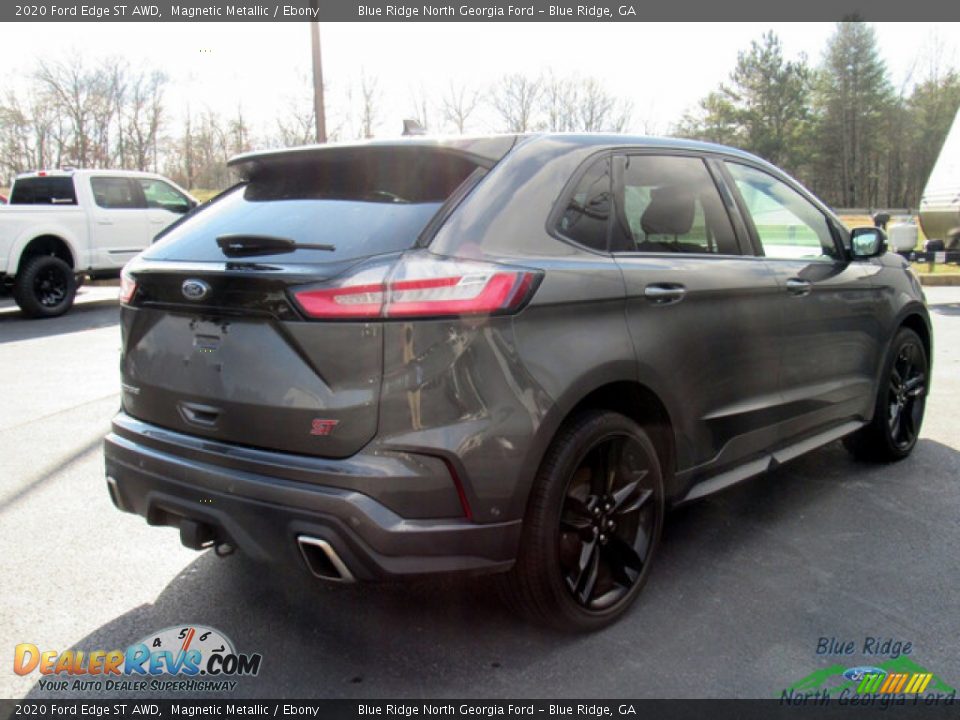 2020 Ford Edge ST AWD Magnetic Metallic / Ebony Photo #5