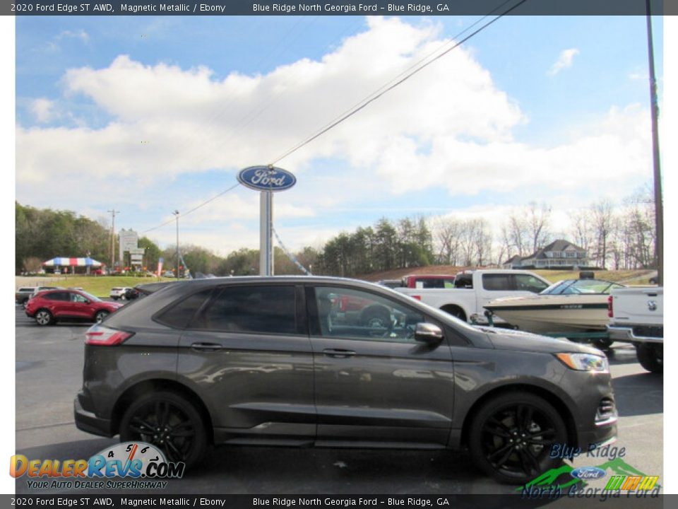 2020 Ford Edge ST AWD Magnetic Metallic / Ebony Photo #6